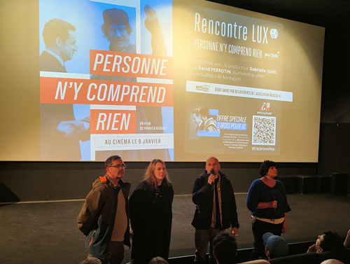 Salle comble pour la projection-débat du documentaire “Personne n’y comprend rien”